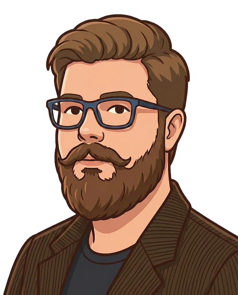 Drawn portrait of Kacper Bąk